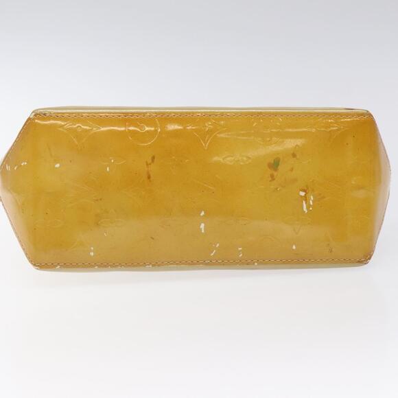 LOUIS VUITTON Monogram Vernis Reade PM Hand Bag Beige M91334 - Picture 5 of 16